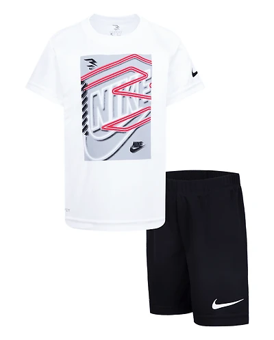 Boys Nike 3BRAND™ by Russell Wilson Graphic 2-Piece Outfit Set