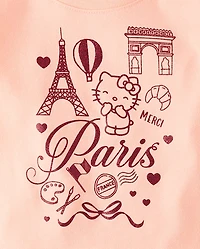 Toddler Girls Hello Kitty® Glitter Paris Baby Tee