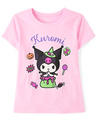 Girls Kuromi™ Glow Halloween Graphic Tee