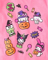 Girls Hello Kitty® And Friends Halloween Graphic Tee
