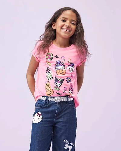Girls Hello Kitty® And Friends Halloween Graphic Tee