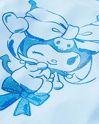 T-shirt bébé pailleté Kuromi™ pour filles