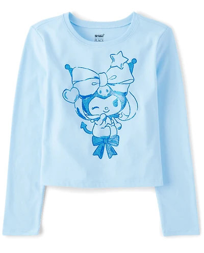 Girls Kuromi™ Glitter Baby Tee