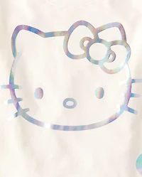 Girls Hello Kitty® Holographic Baby Tee