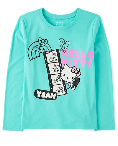 Girls Hello Kitty® Photograph Graphic Tee