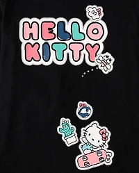 Girls Hello Kitty® Glitter Patch Graphic Tee