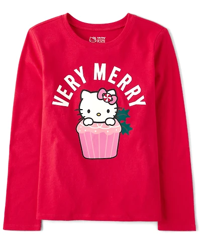 Girls Hello Kitty® Very Merry Graphic Tee