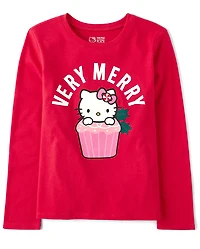 Girls Hello Kitty® Very Merry Graphic Tee