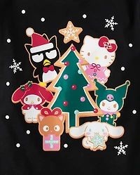 Girls Hello Kitty® And Friends Holiday Graphic Tee