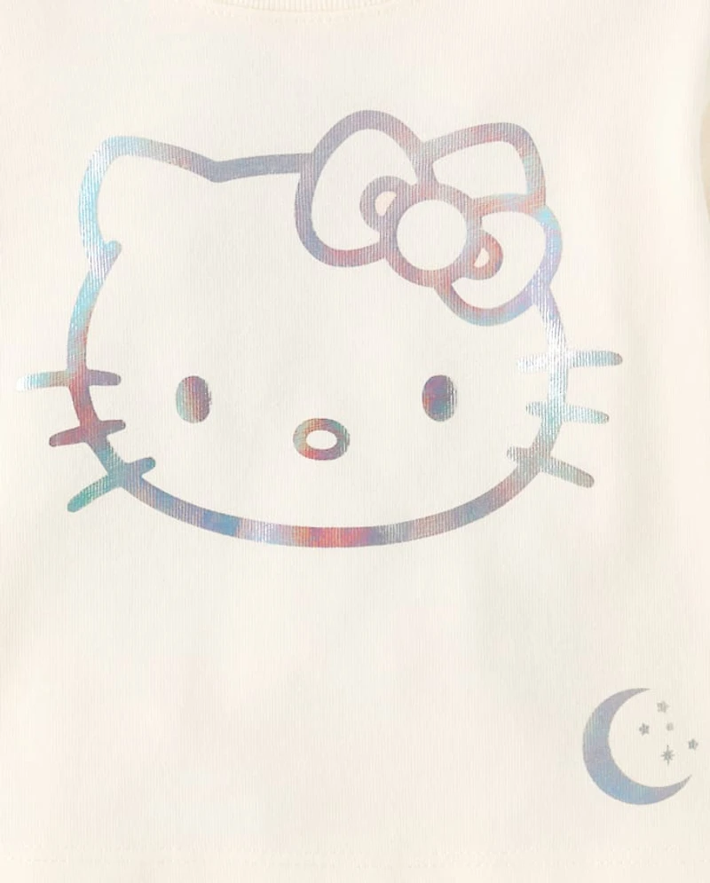 Toddler Girls Hello Kitty® Holographic Baby Tee