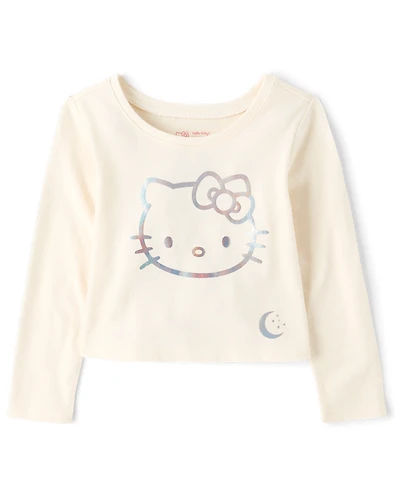 Toddler Girls Hello Kitty® Holographic Baby Tee