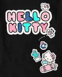 Toddler Girls Hello Kitty® Glitter Patch Graphic Tee
