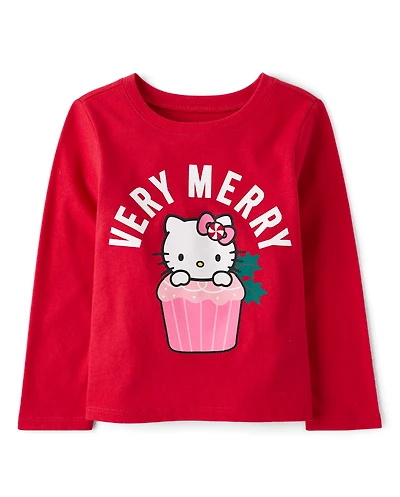 Toddler Girls Hello Kitty® Very Merry Graphic Tee
