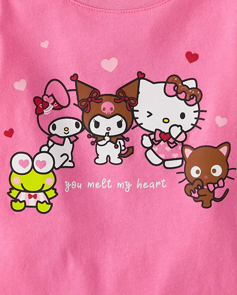 Toddler Girls Hello Kitty® And Friends Melt My Heart Graphic Tee