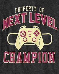 Boys Next Level Champion Graphic Tee