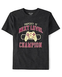 Boys Next Level Champion Graphic Tee