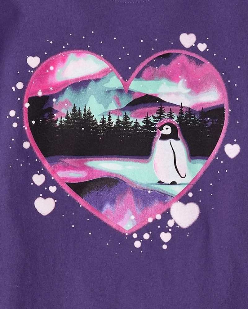 Girls Animal Graphic Tee 5-Pack