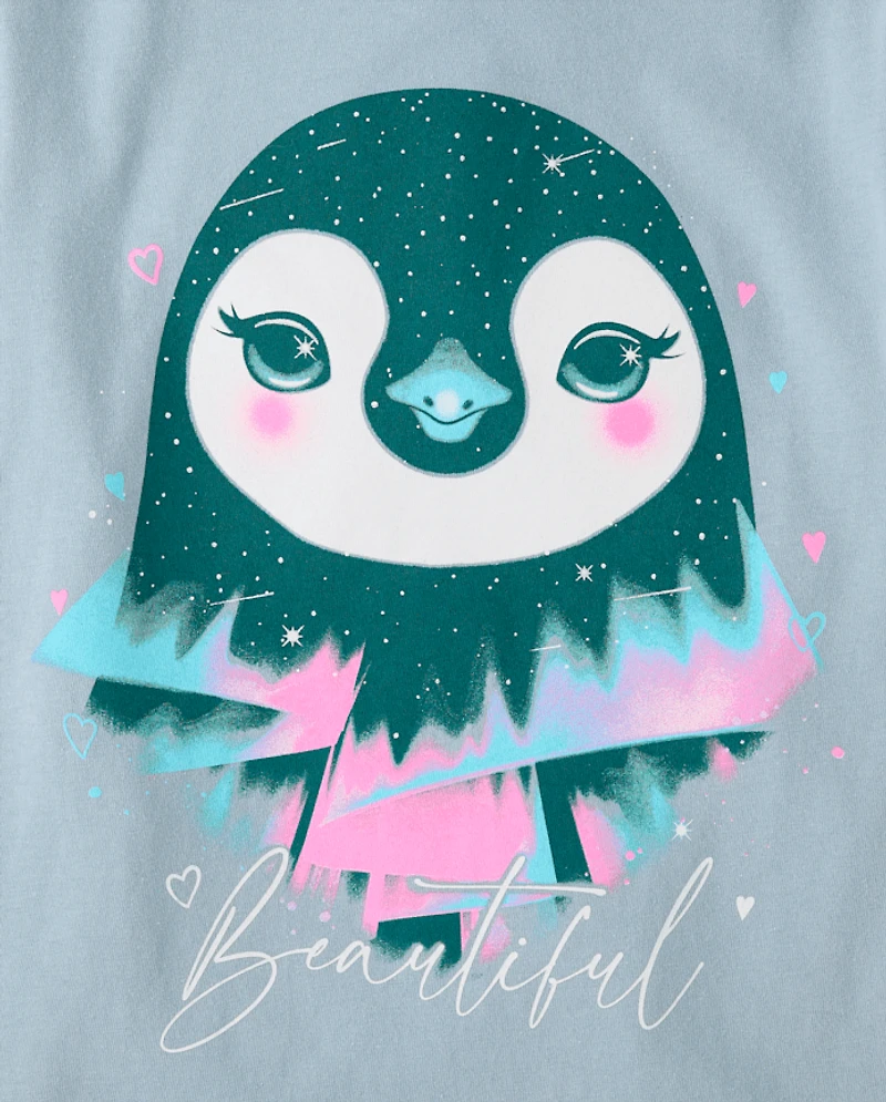 Girls Animal Graphic Tee 5-Pack