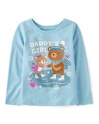 Baby And Toddler Girls Daddy's Girl Graphic Tee