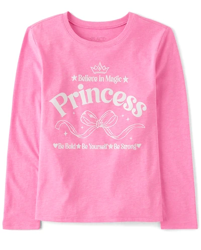 Girls Princess Graphic Tee