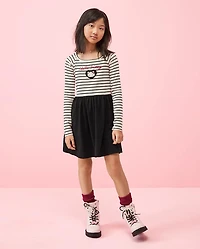 Girls Hello Kitty® Applique Everyday Dress