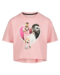Girls Messi™ Heart Graphic Tee