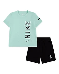 Toddler Boys Nike 3BRAND™ by Russell Wilson Graphic 2-Piece Outfit Set
