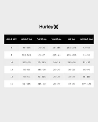 Girls Hurley™ Checkered Bikini Swimsuit