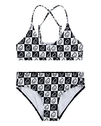 Girls Hurley™ Checkered Bikini Swimsuit