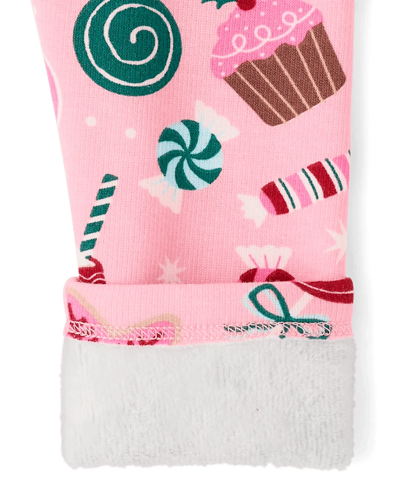 Baby And Toddler Girls Holiday Winter Warm Leggings
