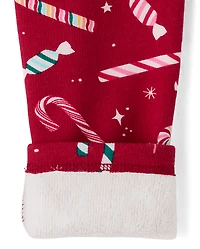 Baby And Toddler Girls Holiday Winter Warm Leggings