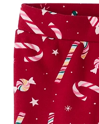 Baby And Toddler Girls Holiday Winter Warm Leggings