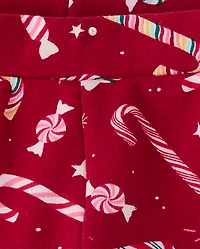 Baby And Toddler Girls Holiday Winter Warm Leggings