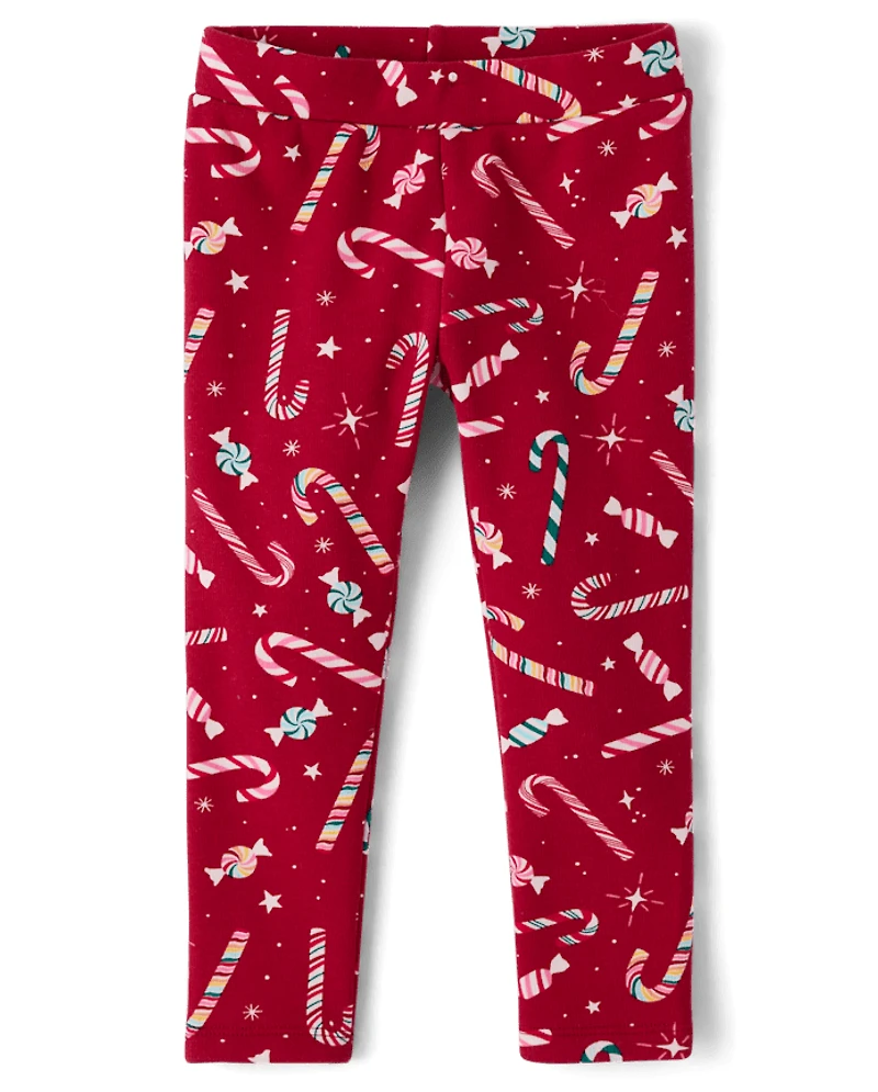 Baby And Toddler Girls Holiday Winter Warm Leggings