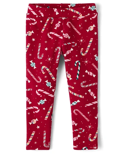 Baby And Toddler Girls Holiday Winter Warm Leggings