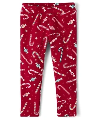 Baby And Toddler Girls Holiday Winter Warm Leggings