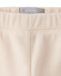 Toddler Girls Microfleece Flare Sweatpants