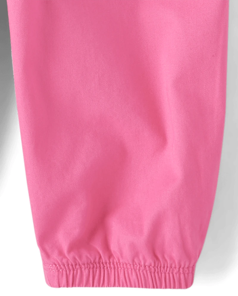 Pantalon de jogging ample à enfiler pour bébés et petites filles