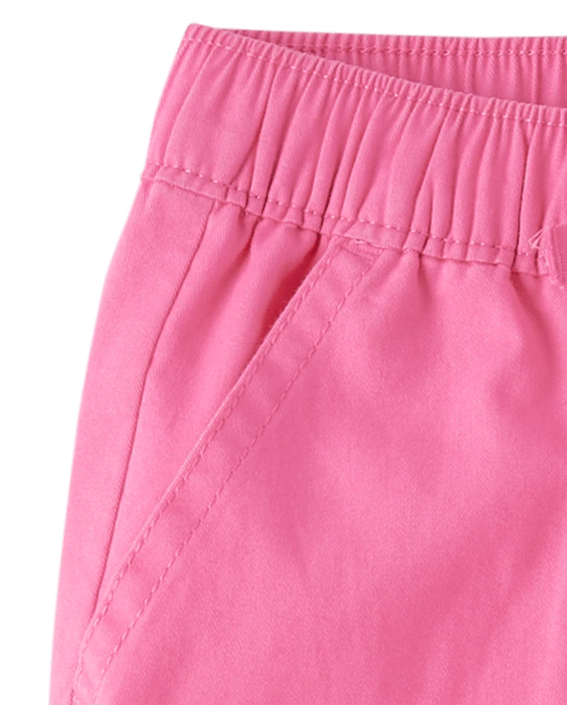 Baby And Toddler Girls Baggy Pull On Jogger Pants