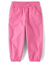 Baby And Toddler Girls Baggy Pull On Jogger Pants