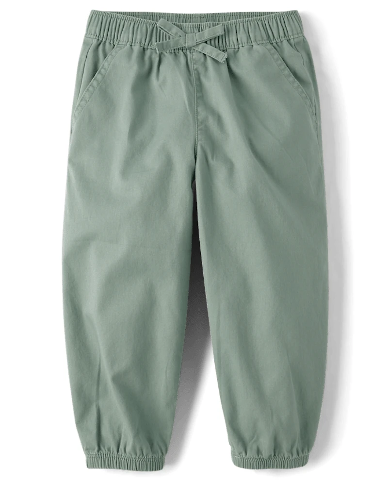 Baby And Toddler Girls Baggy Pull On Jogger Pants