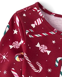 Robe babydoll imprimée pour bébés et petites filles