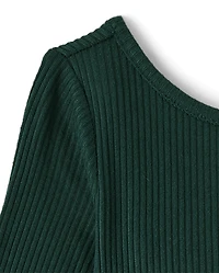 Baby And Toddler Girls Plaid Drop Waist Dress