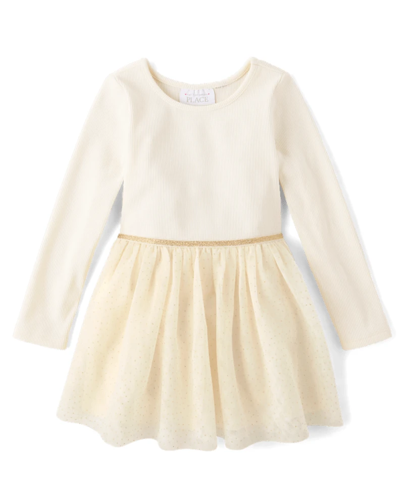 Baby And Toddler Girls Glitter Tutu Dress