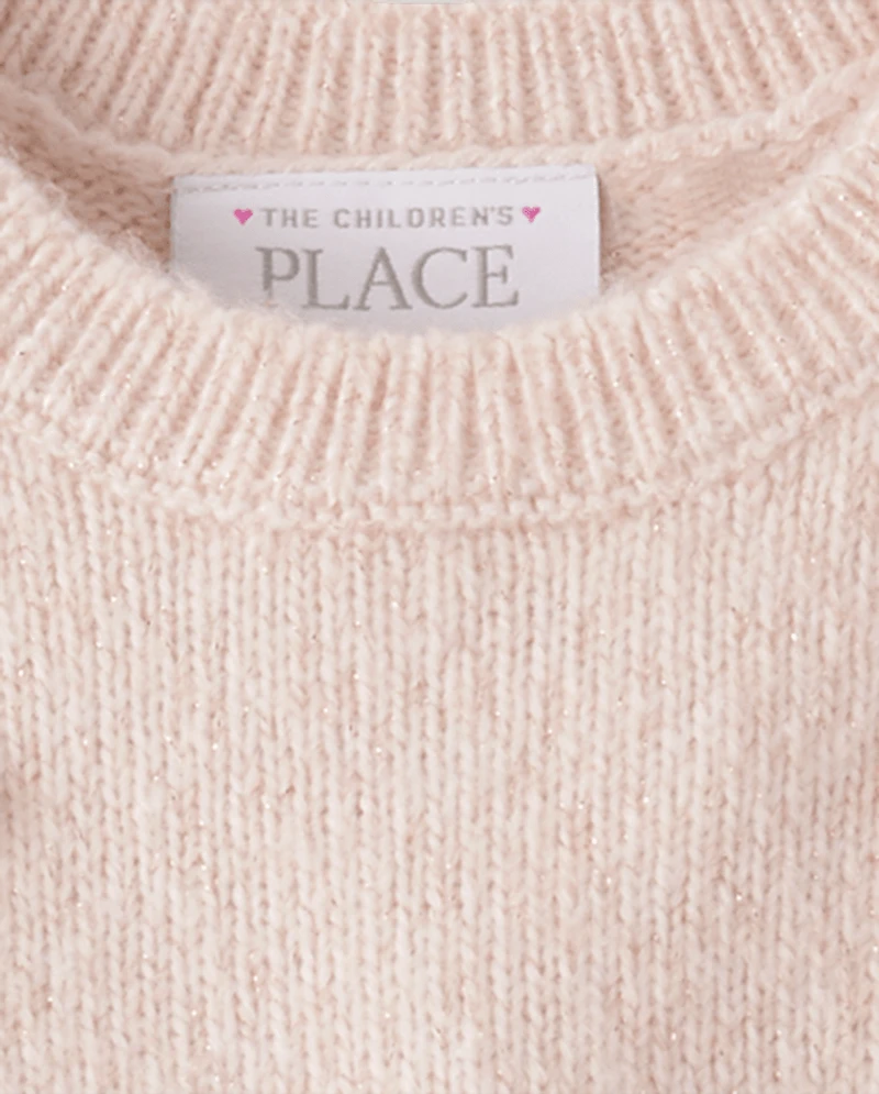 Toddler Girls Bow Sweater