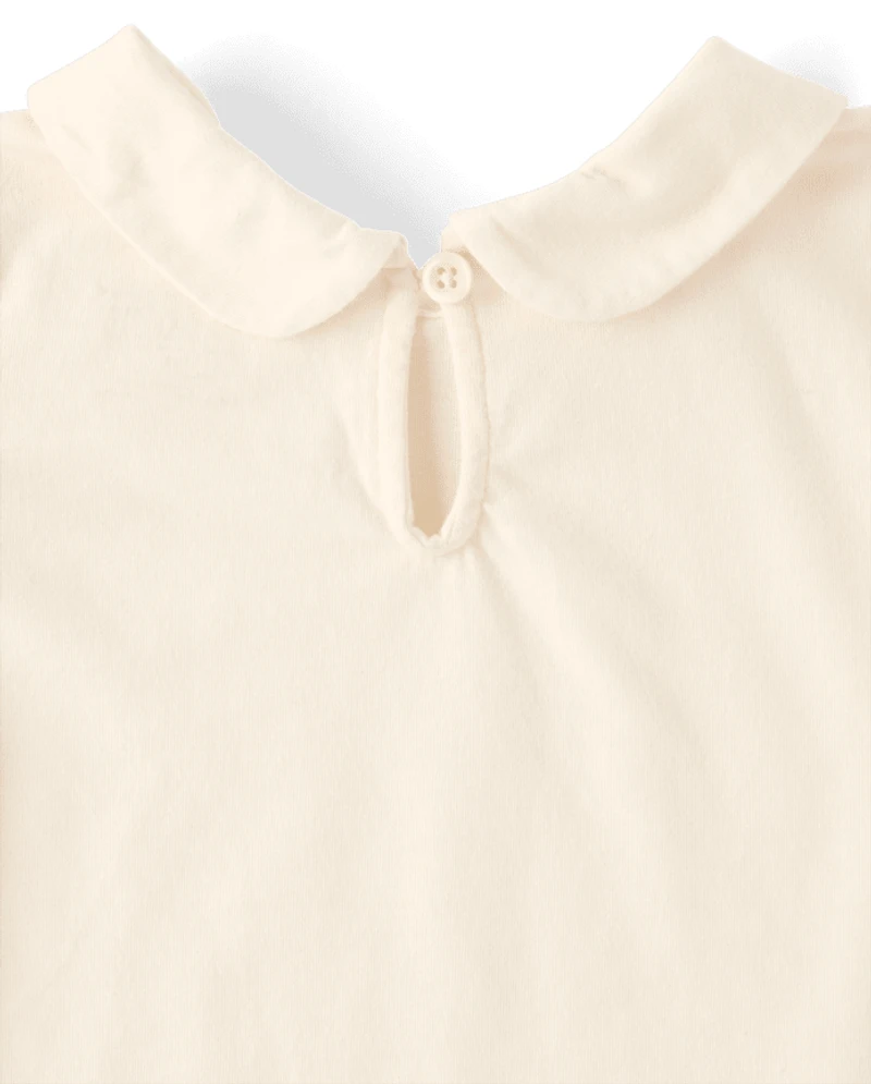 Ensemble jupe-culotte à carreaux 2 pièces pour petite fille