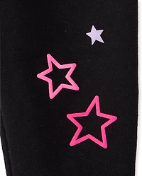 Toddler Girls Embellished Premium Fleece 2-Piece Outfit Set