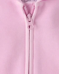 Toddler Garment Dyed Premium Fleece Zip Up Hoodie