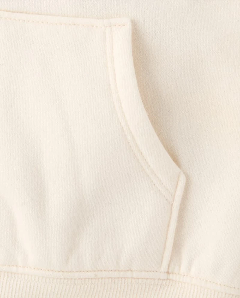 Toddler Garment Dyed Premium Fleece Zip Up Hoodie