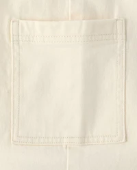 Girls Utility Barrel Jeans